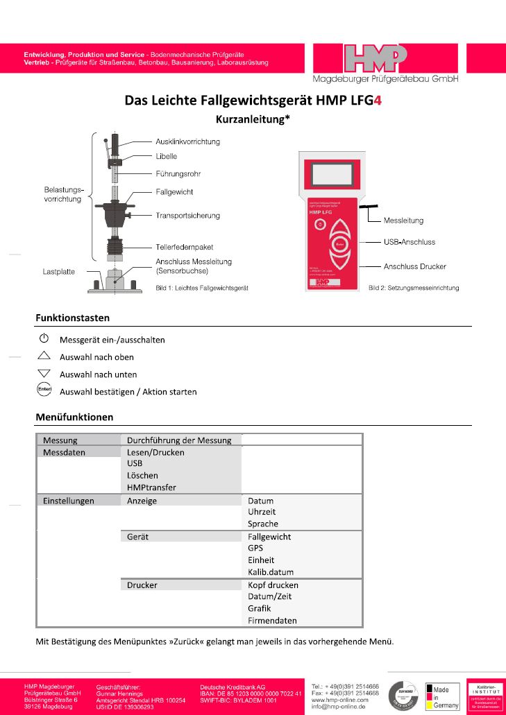 Brief Instructions Hmp Lfg4